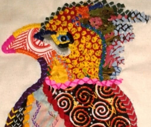 Barbet Crested