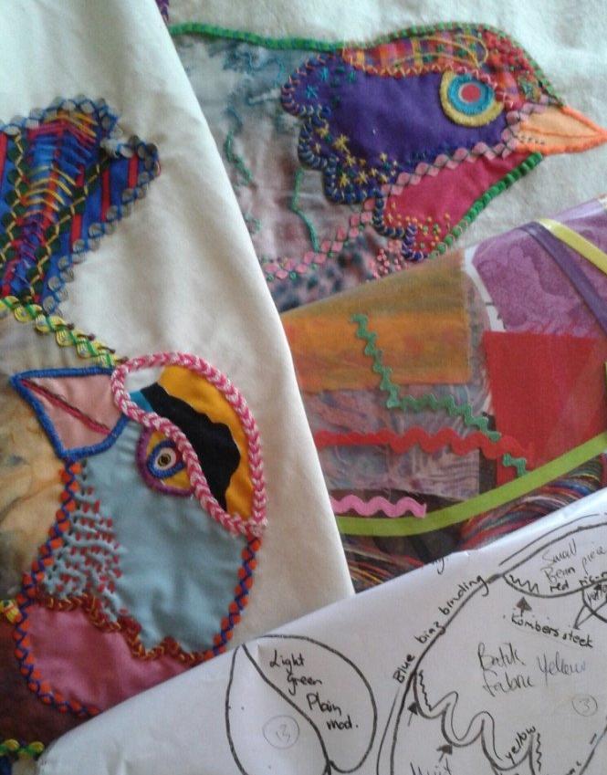 Full Srilanka Appliqué Course on A3-size Kit of Own Choice - (Duration 6 hours)
