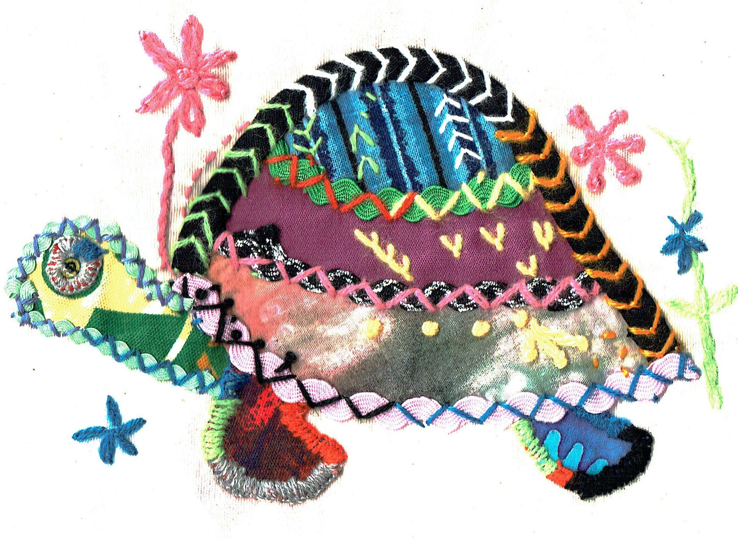 Small A5 Srilanka Appliqué Course - (Duration 3 hours)